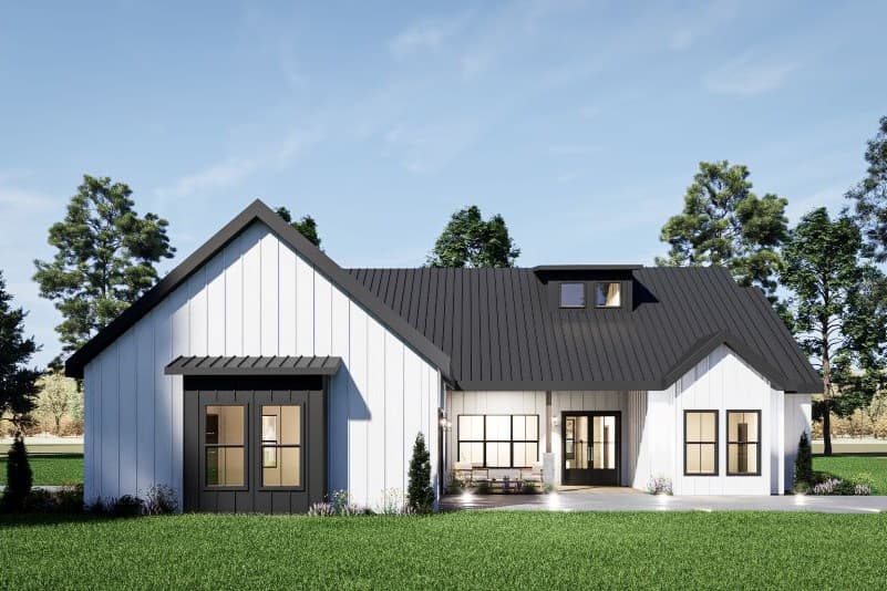 Kingsley Modern Farmhouse Plan